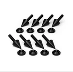 Kef PQ-1 Plinth Spike Kit Black New. Fixed Price $95.00.