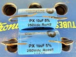 One Pcs Claritycap Px 10UF 10MFD 250VDC (400VAC) Nos Audio Capacitor. Fixed Price $19.45.