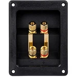 Dayton Audio Bi-amp Speaker Terminal Gold Binding Post. Fixed Price $20.95.