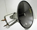 Vintage 20" Army Green University Sound ID-30T Driver & Loudspeaker Horn Working. Fixed Price $179.95.