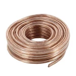 Nippon Audiopipe Speaker Wire 18-GAUGE 25 Foot Poly Bagged Clear Insulation. Fixed Price $28.49.