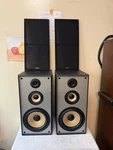 Pioneer S-HF41-LR 3-WAY Bookshelf Speakers. Fixed Price $195.00.