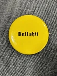 Vintage Paul Klipsch Yellow Bullshit Button 1980 1/2" Pinback. Fixed Price $18.99.