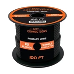 18 Gauge Car Audio Primary Wire (100FT Black) Remote, Power/ground Electrical. Fixed Price $15.95.