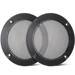 Facmogu 2PCS 4IN Black Round Speaker Grills Cover, Metal Mesh Grille .... Fixed Price $17.75.
