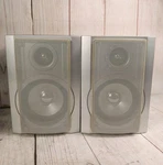 Sharp CP-MP131 Pair Of Speakers For Stereo System 170W W/cables Tested Working. Fixed Price $67.95.