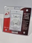 Dayton #300-549 Dls Home Audio White 100-WATT Stereo Volume Control, New Sealed. Fixed Price $57.95.