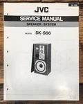 Jvc SK-S66 Speaker Service Manual *original*. Fixed Price $9.97.