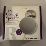 Vintage Radioshack 2-WAY Ceiling Speaker MODEL#40-4096, 5 1/4 Woofer Nib. Fixed Price $20.95.