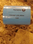 New! 15PK Claritycap Film Capacitor Px 33UF 250V Audio Grade 1322C. Fixed Price $88.00.