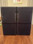 Jbl HLS610 Stereo Speaker Pair Black Tested And Working Great Sound. Fixed Price $149.99.