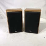 Infinity RS1001 Bookshelf Speakers Pair Of 2 Wood Tone Cabinets -untested. Fixed Price $48.99.
