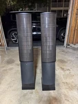 Martin Logan Source Electrostatic Hybrid Floor-standing Speakers Pair X 200W. Fixed Price $1490.00.