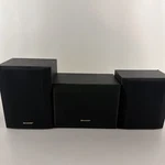 Sharp Speaker Set 1 CP-F3000, CP-SR3000, And CO-C3000 Tested. Fixed Price $33.00.