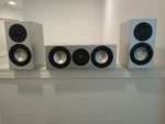 Silver Canton Karat S1 Bookshelf Speakers And CS4 Center. Fixed Price $280.00.