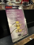 Rca DT90CWT Speaker Wire Pin Connectors (16 12 Awg) 2-PACK Nip. Fixed Price $5.00.
