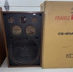 Pioneer CS911A Speaker Cabinet & Crossover Original Box With Packing Foam Doa. Fixed Price $199.00.