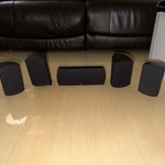 Klipsch Quintet Ii Center Channel And 4 Surround Speakers. Pre-owned Great Sound. Fixed Price $100.00.