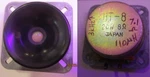 Sonics AS-304 Tweeter HT-8 Clean, Ohm 20W 2.4" Sq Flange, Diaphram Sounds Fine. Fixed Price $28.08.