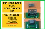 PS5 Replacement Hdmi Port Components 71 C1 A6 Diode 100NF Cap Circuit Repair Kit. Fixed Price $5.00.