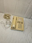 At&t 420 Vintage Corded Telephone, Misty Creme Ringer Speaker Receiver, K2M2. Fixed Price $54.99.