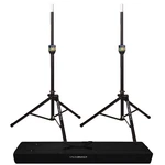 Ultimate Support TS-90B Automatic Lift Aluminum Speaker Stands + BAG-90D Case. Fixed Price $298.40.