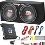 12-INCH Dual Subwoofer With Amp & Wiring Kit Complete Car Sound System Bundle. Fixed Price $584.60.