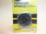 Speco 3/4" Square Mini Speaker 8 Ohm .1 Watt New Nos (qty 1). Fixed Price $5.24.