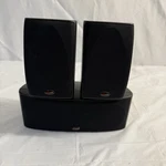 E1 Polk Audio RM6752 Center & Satellite Speakers For RM6751 Home Theater System. Fixed Price $50.00.