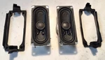 Tv Speaker Set - 16 Ohm 2 Watt Jingli S0307F04 Works. Fixed Price $18.99.