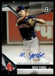2021 Bowman Platinum Top Prospects Autographs Nick Yorke Boston Red Sox. Fixed Price $5.99.