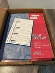 9 Tops Rent Receipt Books, 2-3/4 X 7-1/8 Carbonless 3PART, 100 Sets/book". Fixed Price $149.99.