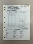 Kenwood 103SW 1050SW SW-301 501 Original Service Manual Free Shipping. Fixed Price $14.00.