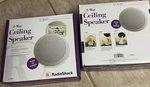 Radioshack 40-4096 2-WAY 5.25 Round Wired Ceiling Speaker White 20W. Fixed Price $20.00.