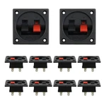 Tulead 2.24"X2.24" Speaker Box Terminal Cups Positions Spring Clip Speake.... Fixed Price $17.21.