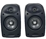 Polk Audio TL3 Blackstone Satellite Speakers Powerful Sound For Size Heavy. Fixed Price $139.99.