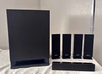 Sony SS-WSB102 System With Subwoofer, 5 (SS-CTB101 & SS-TSB101). Fixed Price $125.00.