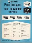 Sams 1976 Photofact Radio Service Data Manual CB-12 Layfayette Comstat 23. Fixed Price $15.00.
