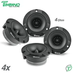 4X Timpano 1200 Watt Car Audio Bullet Tweeters TPT-ST2 Black 3.85" Shallow Ohm. Fixed Price $45.90.