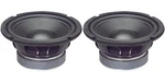 New (2) 6.5" Woofer Speakers Audio 6-1/2" 8OHM Six Half Inch Bass Monitor Pair. Fixed Price $99.00.