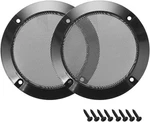 Uxcell 2PCS 3" Speaker Grill Mesh Decorative Circle Woofer Guard Black. Fixed Price $12.85.
