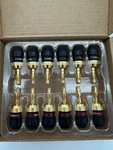 Amazon Basics Banana Plug Deadbolt- 6 Pairs New Open Box Unused. Fixed Price $14.99.