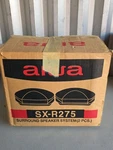 Aiwa Speaker System Pair SX-R275 40W Surround Sound Home Black. Fixed Price $30.00.