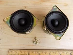 Altec Lansing / Samsung 2" Inch 4 Ohm 5 Watt Full Range Micro Speaker Pair. Fixed Price $9.99.