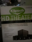 Klipsch Hd Theater 500 Speaker System. Fixed Price $350.00.