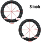2PC 8INCH Speaker Surround Rubber Woofer Edge Audio Repair Foam Protect Us. Fixed Price $11.08.