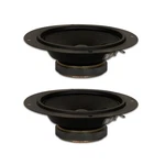 Goldwood Sound GM-35 Black 5.25" Cone Midranges 80 Watt Each 8OHM Replacements. Fixed Price $21.99.