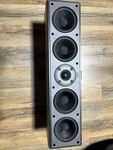 Jamo 6CEN Center Channel Speaker / Black Ash Made In Denmark. Fixed Price $45.00.