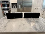 Boston Acoustics Mcs 130 Pair Center Or Left Right Speakers Black Home Audio Set. Fixed Price $50.00.